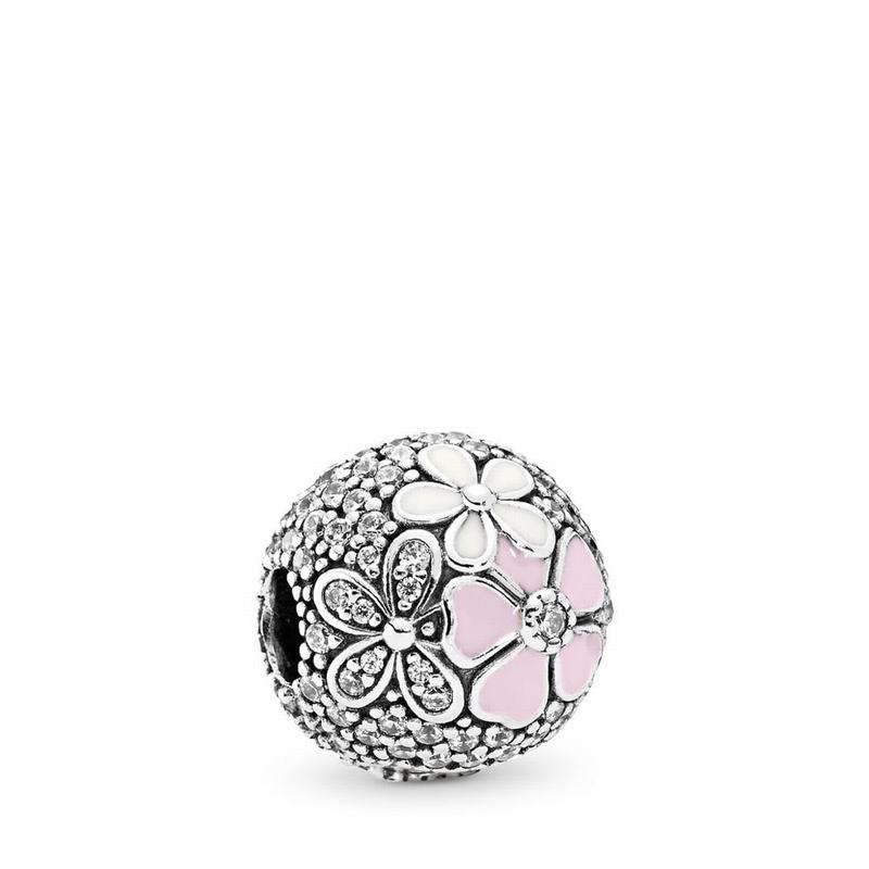 Pandora Poetic Blooms Charm Silver Egypt ZX7316085